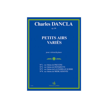 Dancla Charles - Petits Airs Varies Op.89 - Violon et Piano