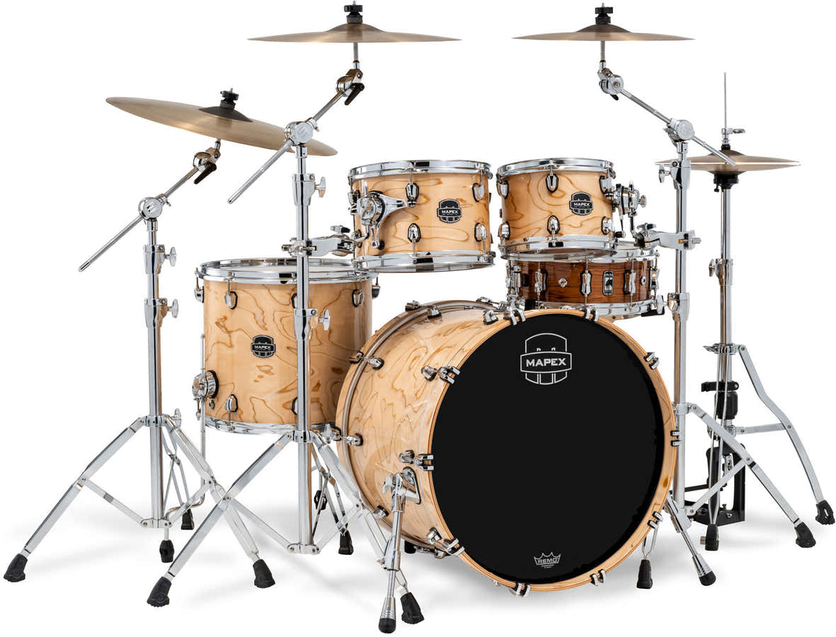 MAPEX SATURN VI SATGE 22" NATURAL MAPLE BURL