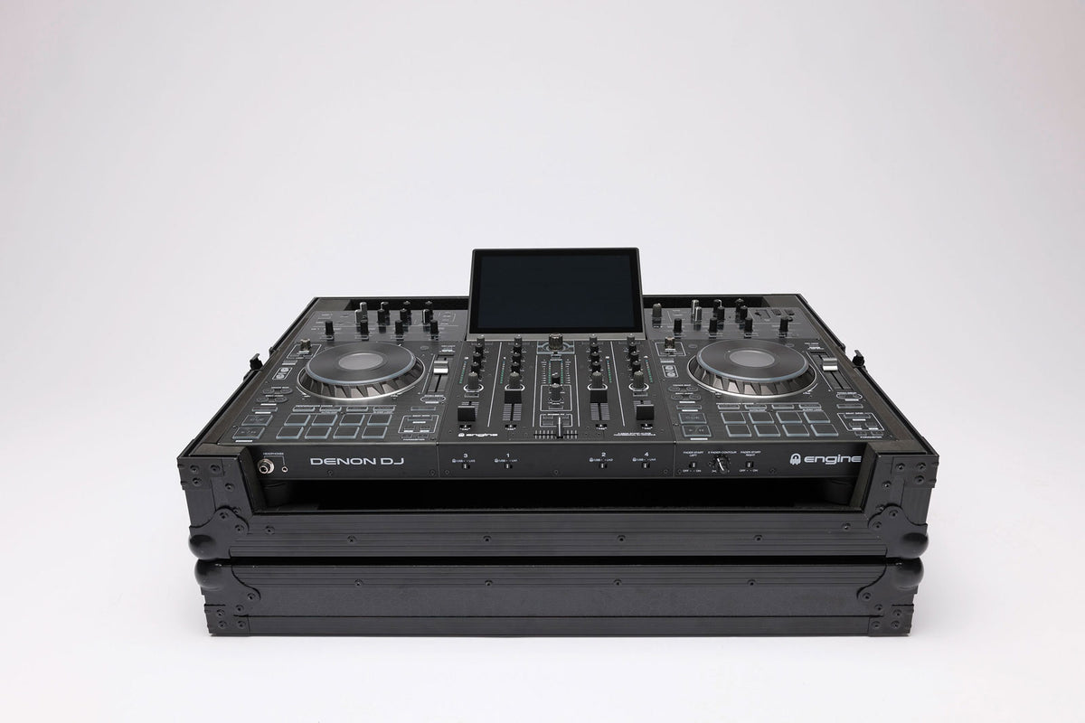 DJ-controllerkoffer Prime 4 Zwart/zwart