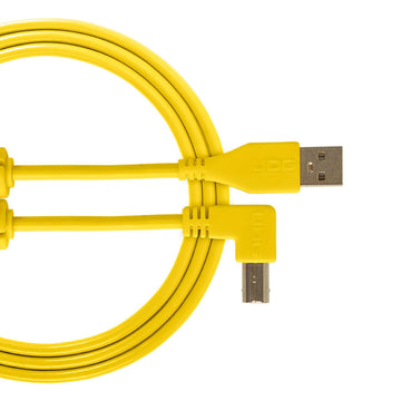 U 95003 Yl - Câble USB 2.0 A-B Jaune Droit 3m