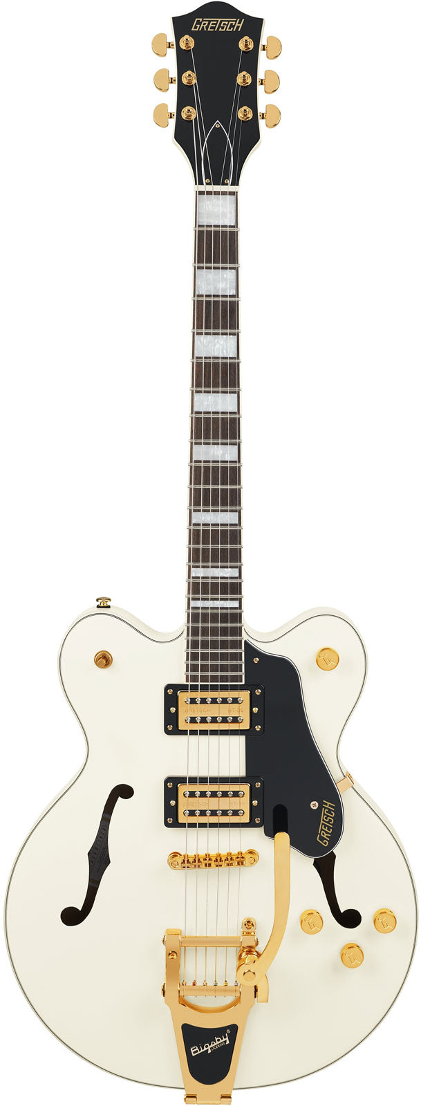 G2622TG Streamliner Center Block met Bigsby LTD LRL Vintage White