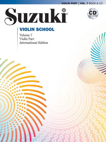 Suzuki Violin School Vol.7 + CD