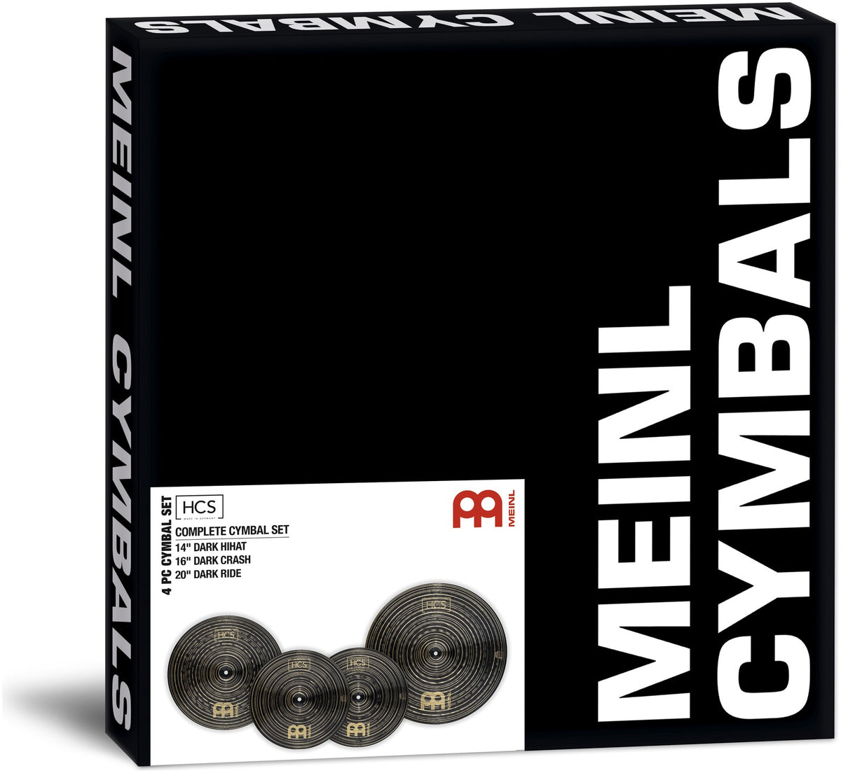 Pack HCS Dark 3 Cymbales 14/16/20""