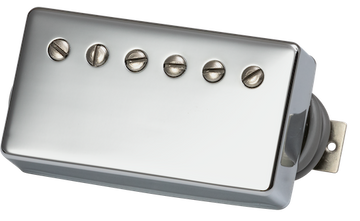 57 Classic Double Black,Nickel Cover 4-Conductor 8.1K Ohms