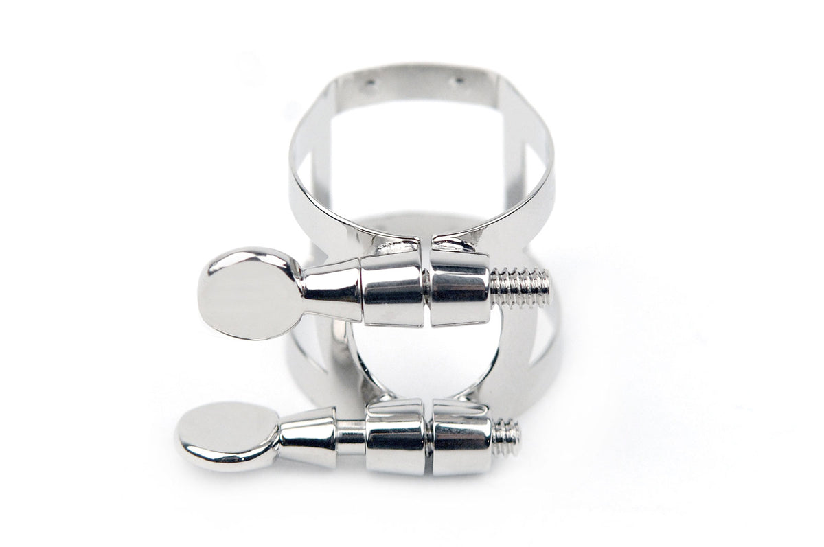 Rts1N - Ligature Et Couvre-Bec Rico Saxophone Ténor Avec Bec Plastique Plaque Nickel