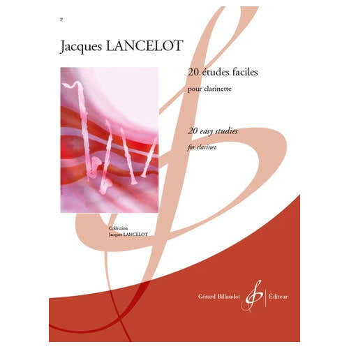 20 Études Faciles Clarinette Sib - Lancelot