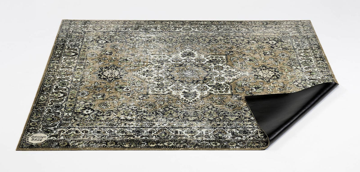 Tapis Vintage Persian 1.85 X 1.60M Antidérapant - Green