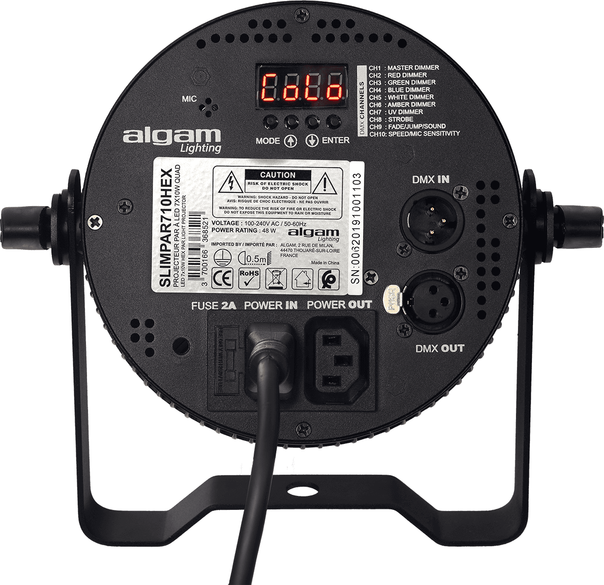 Slimpar 710 Hex