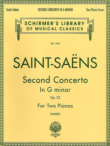 Camille SAINT-saens Piano Concerto No.2 In G Minor Op.22 - Two Pianos
