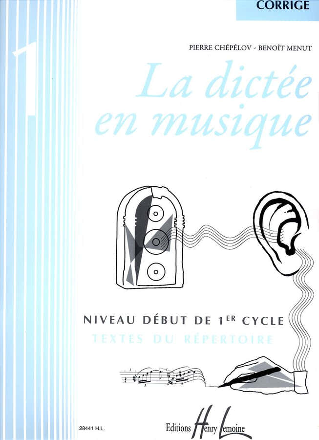 Chepelov P./ Menut B. - Muzikaal dictee Vol.1 - Antwoorden