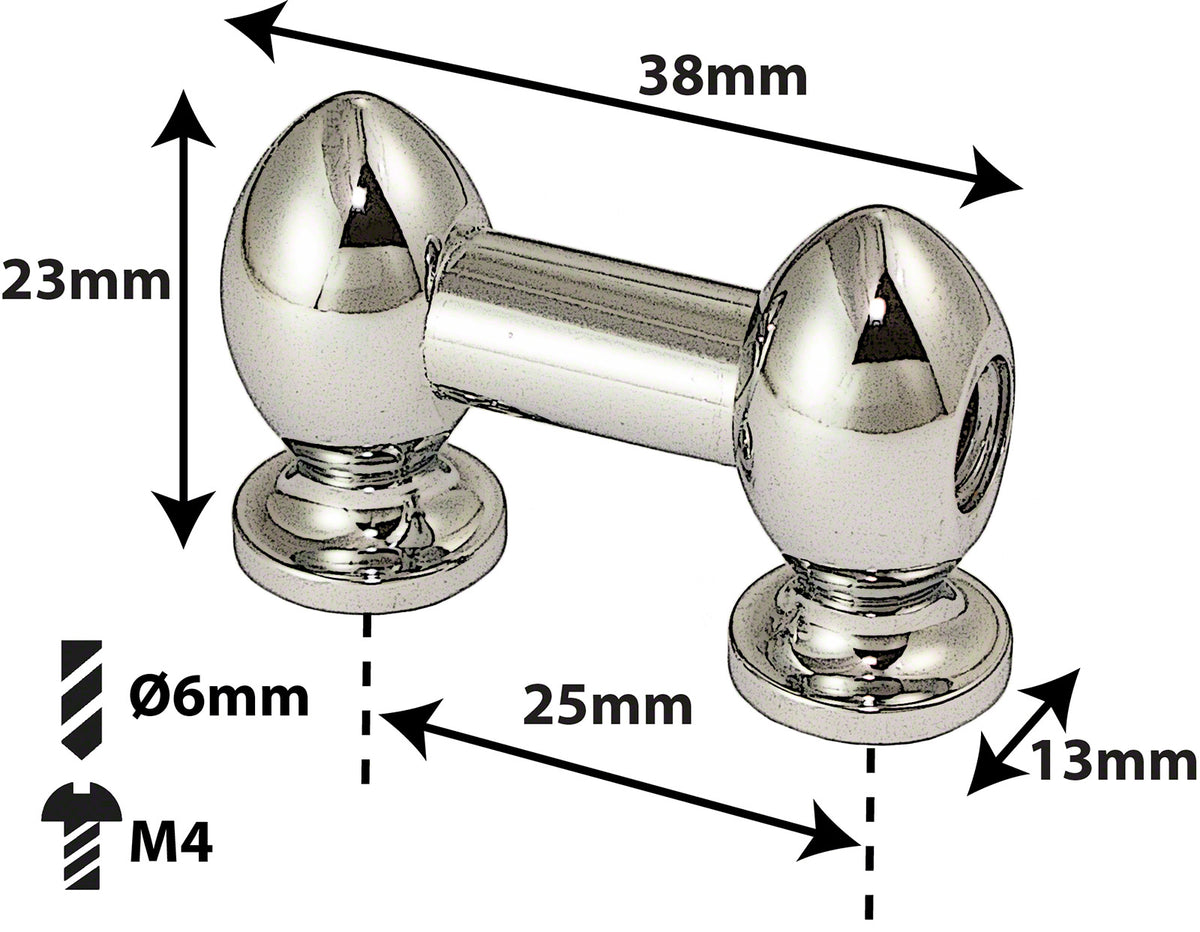 TL7S25 - Coquille Tube - 25mm - Mono Tirant (X1)