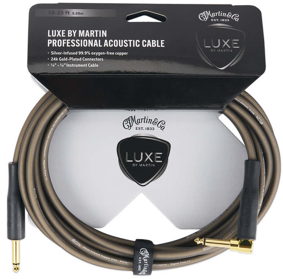 Cable jack Luxe coudé 5,5m