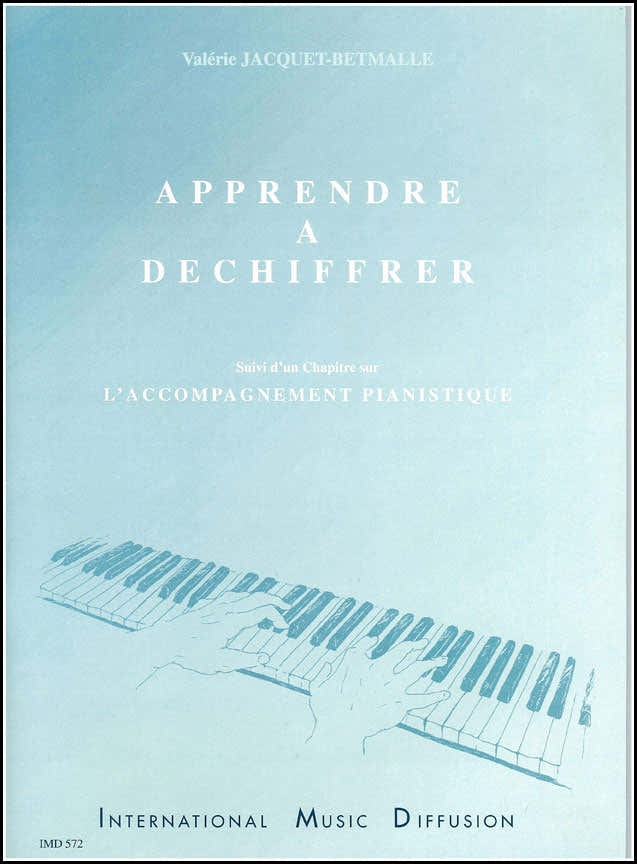 Jacquet Betmalle - Apprendre À Déchiffrer - Méthode