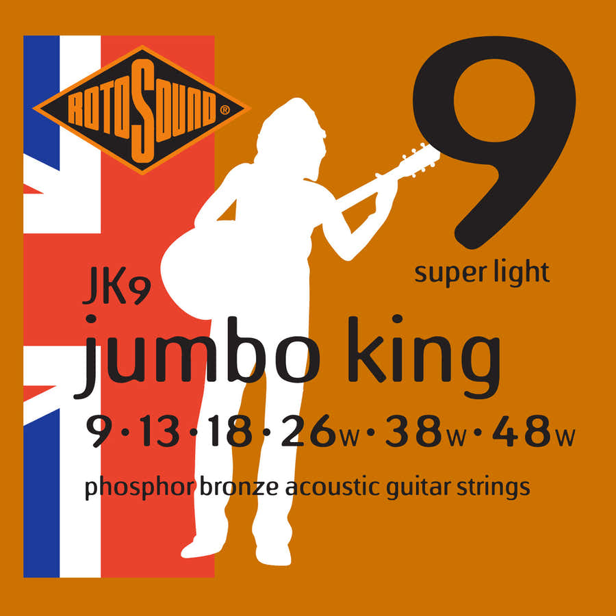 JK9 Jumbo King Phosphor Bronze Super Light 9-48