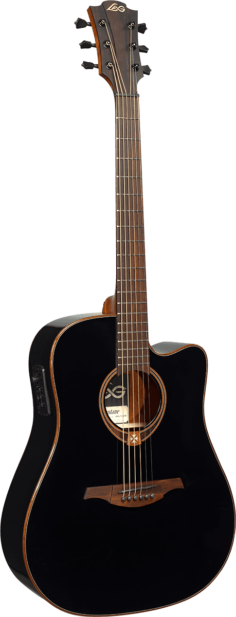 Tramontane T118DCE-BLK Dreadnought Cutaway Elektro Zwart