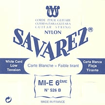 526B MI-6 Carte Blanche Tirant Faible (Unité)