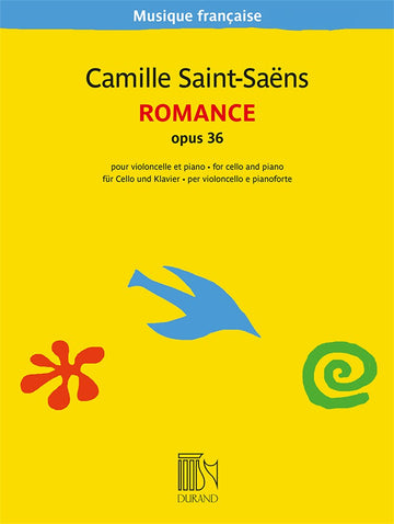 Saint Saens C. - Romance Op.36 - Violoncelle et Piano