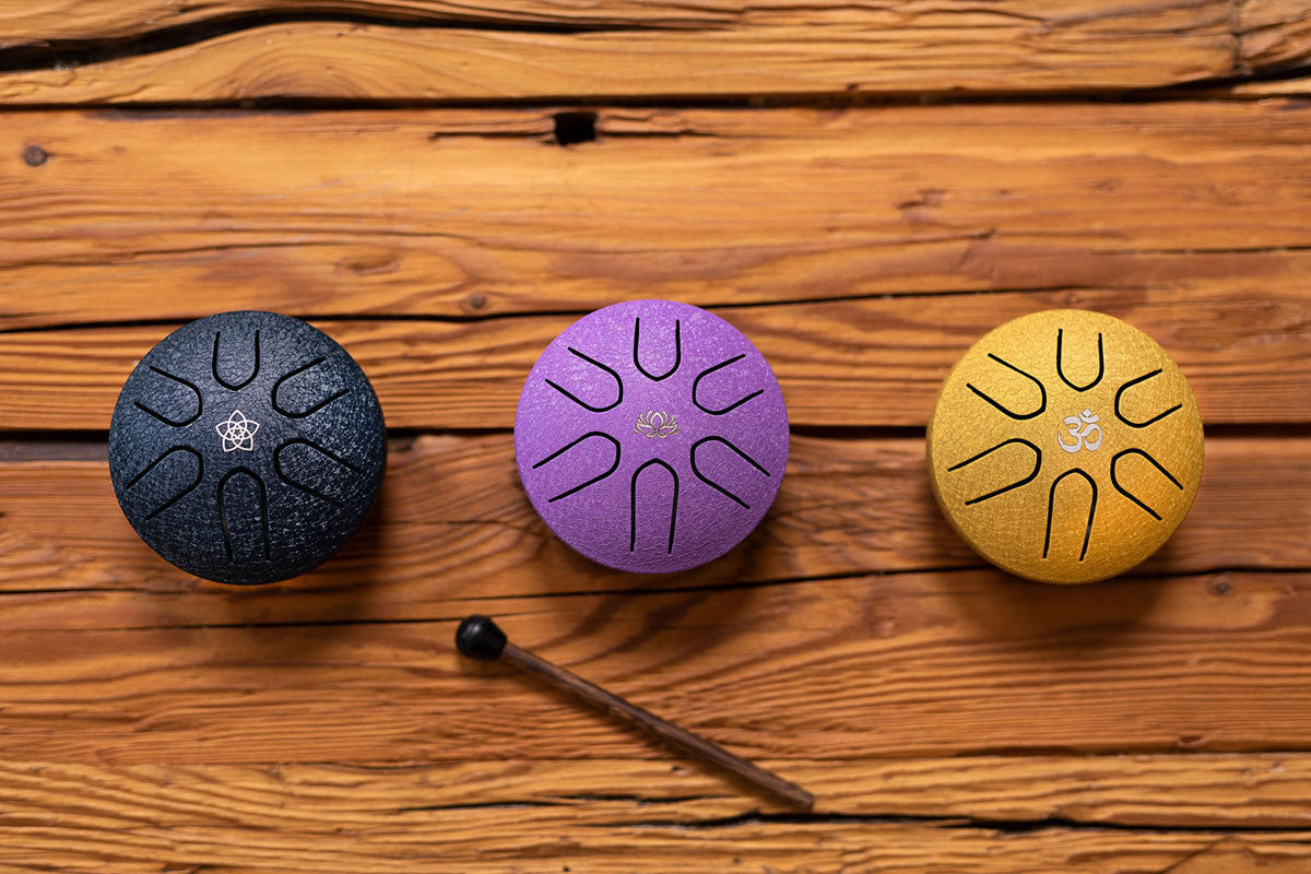 MEINL SONIC ENERGY POCKET STEEL TONGUE DRUM A MAJOR PURPLE