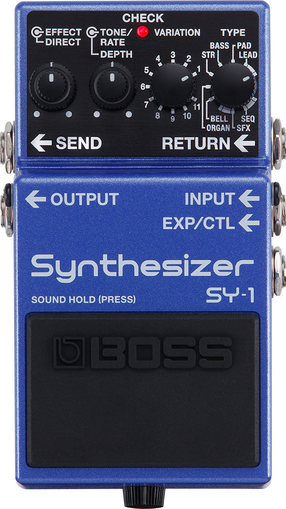 Boss SY-1 Compact gitaarsynthesizerpedaal
