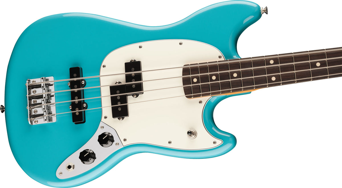 Mustang Bass PJ Player II RW Aquatone Blauw