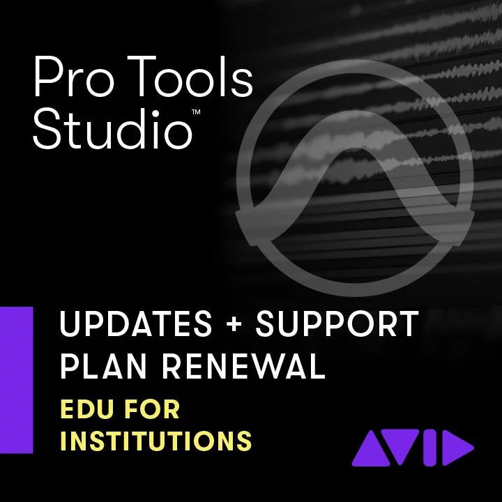 AVID Pro Tools Studio Verlenging van het Education INST UPD-plan