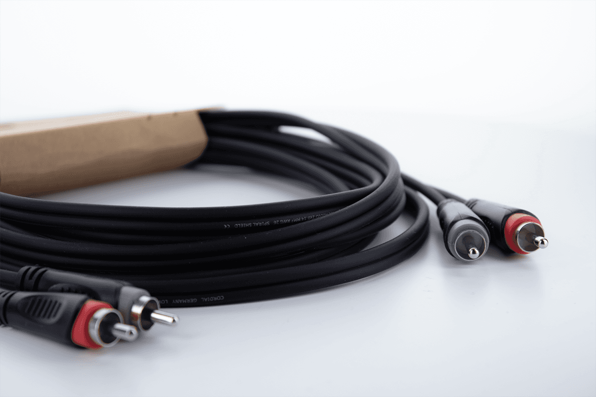 Dubbele Audiokabel RCA / RCA 3 M