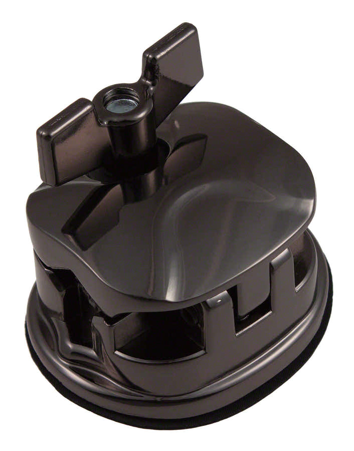 TB9Bk - Coquille Carrée Deluxe Support Tom Noir 50mm (X1)