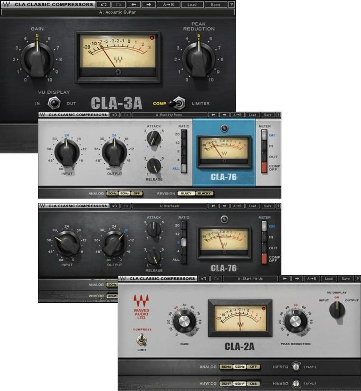 Waves CLA Classic Compressors