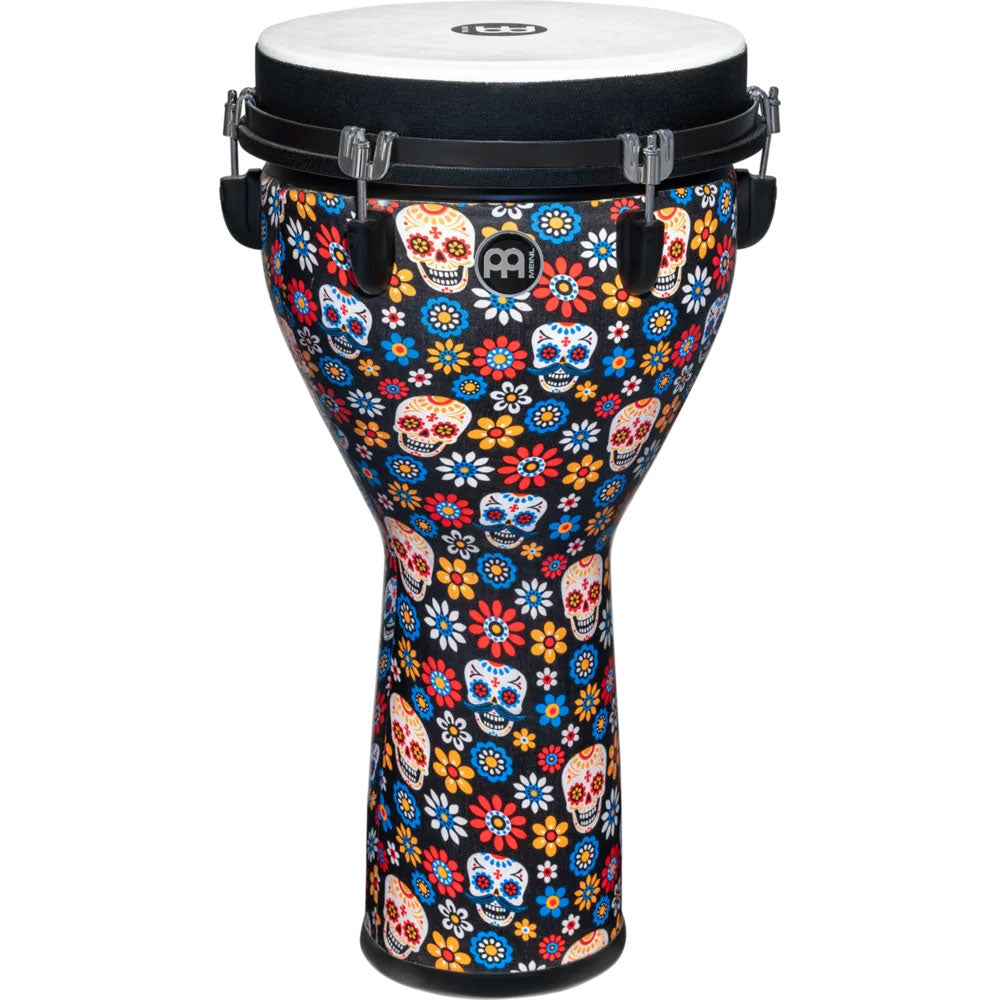 PERCUSSION 12" JUMBO DJEMBE DAY OF THE DEAD
