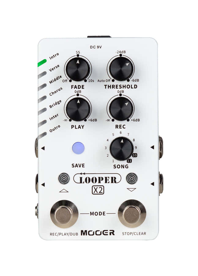 Stereo Looper X2 Blanc