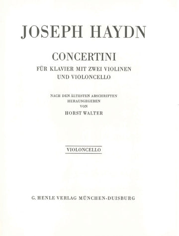 Haydn - Concertini For Piano With Two Violins And Violoncello