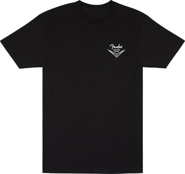 "S" T-Shirt Logo Fender Custom Shop Black