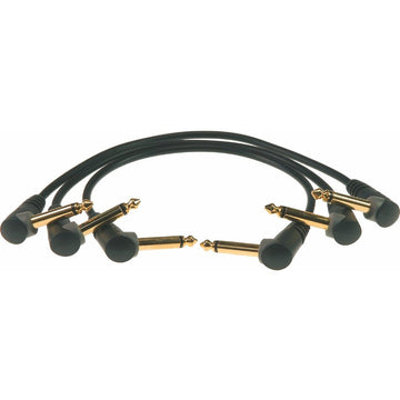 Lot 3 Cables Pedale 15CM Jack 2p.90/jack 2P.90 Or