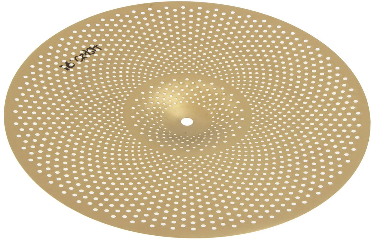 Crash 16" Mute - Cymbale Silencieuse - Finition Brass
