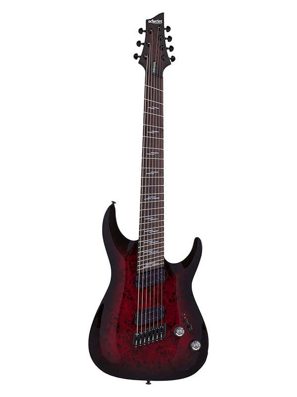 Omen 7 Ms Elite Black Cherry Burst