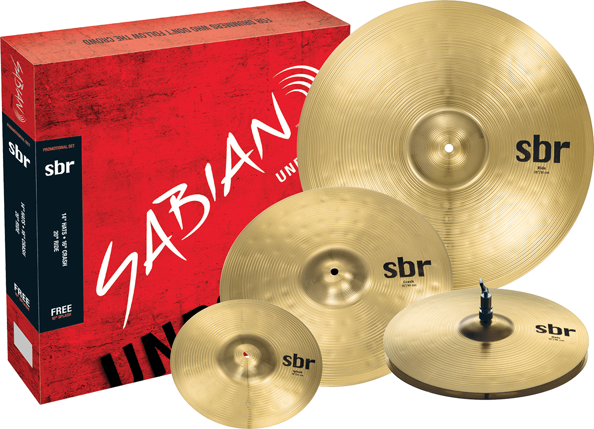 SBR53G - Set Harmonique 14/16/2 + Splash 1" Offerte +9 JOURS ESSAI DRUMEO