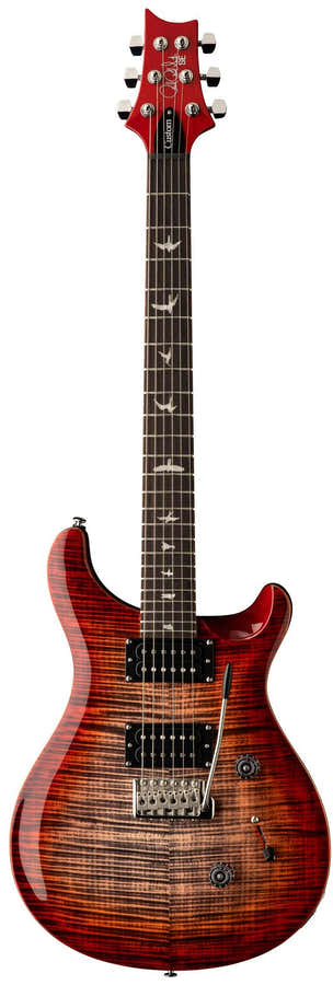 Custom 24 Se Charcoal Cherry Burst