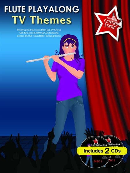 Flute Playalong TV Themes + CD - Flute