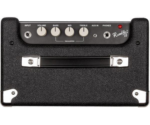 Rumble 15 (V3) Black/Silver