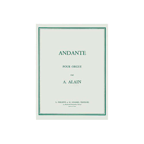 Alain A. - Andante - Orgue