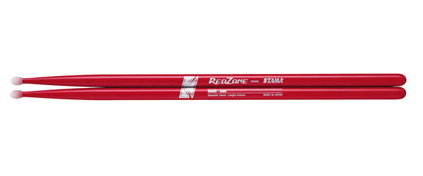 Tama 5ARZ - REDZONE - 14MM - DRUMSTICK JAPANESE OAK - SMALL TIP NYLON OVALE