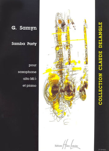 Samyn - Samba Party - Saxofoon in Es en Piano