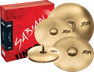 XSR55GB - Pakket XSR Harmonisch 14/16/2 + 18" Crash +9 DAGEN PROEFPERIODE DRUMEO