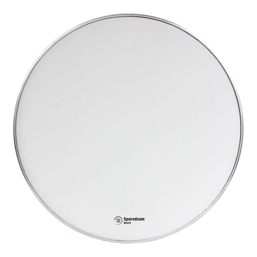 M2W14 - 14" MESH HEAD MUTE 2-PLY - SILENT - WHITE