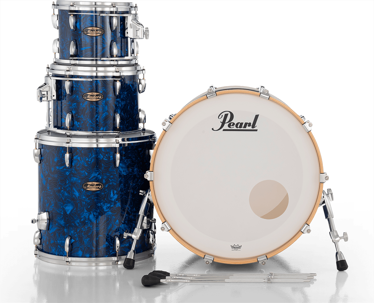 Masters Maple Gum Stage 22 GYROLOCK-l Blue Abalone