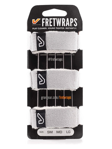 FretWraps 3-pack Steenwit - Groot