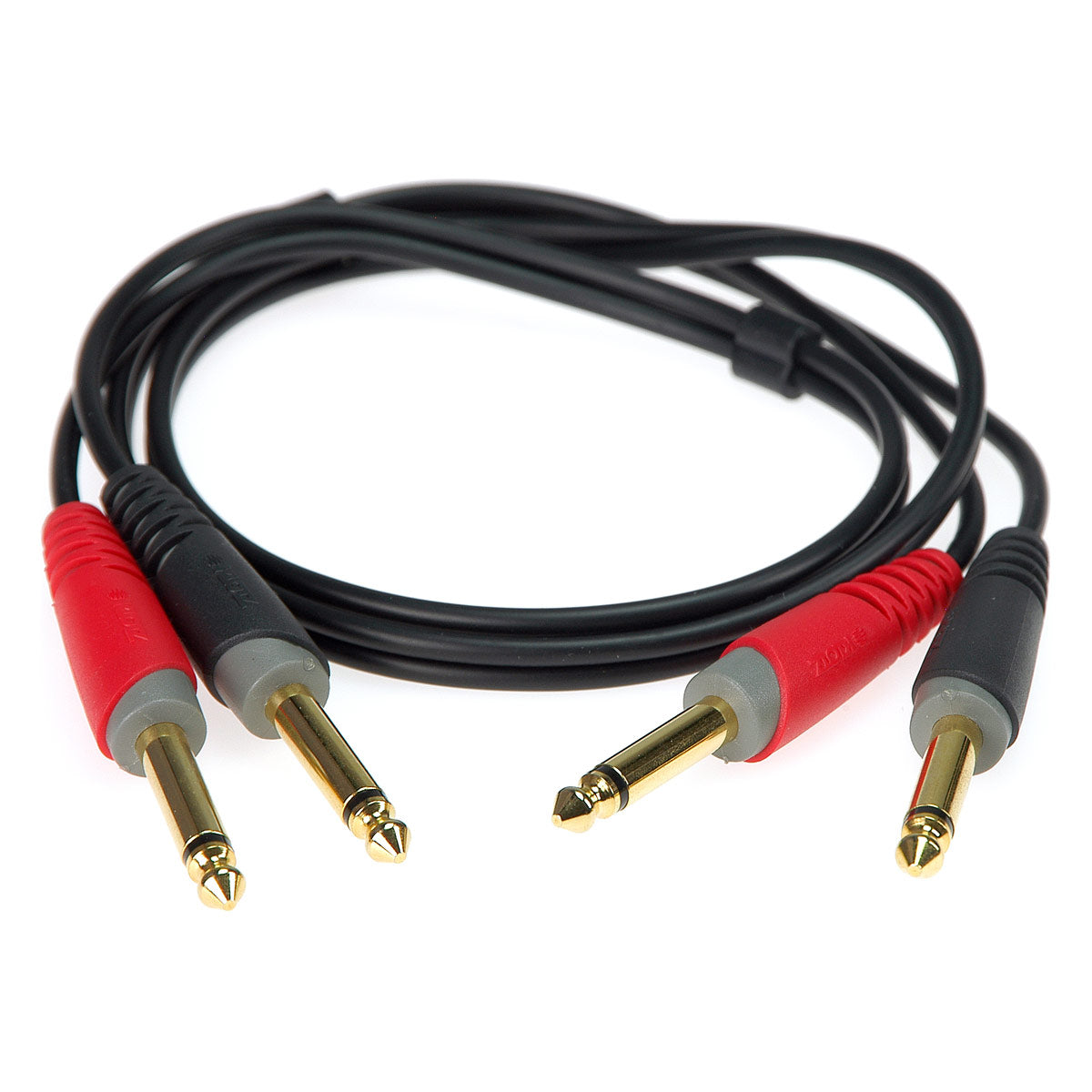 Klotz AT-JJ0100 Double Jack 1 M Contact en Or