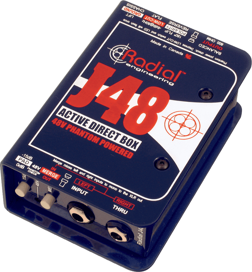 Boîtes de direct Radial