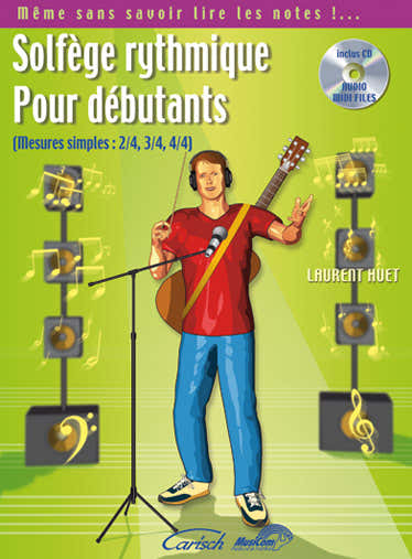 Huet Laurent - Ritmische solfège voor beginners + CD