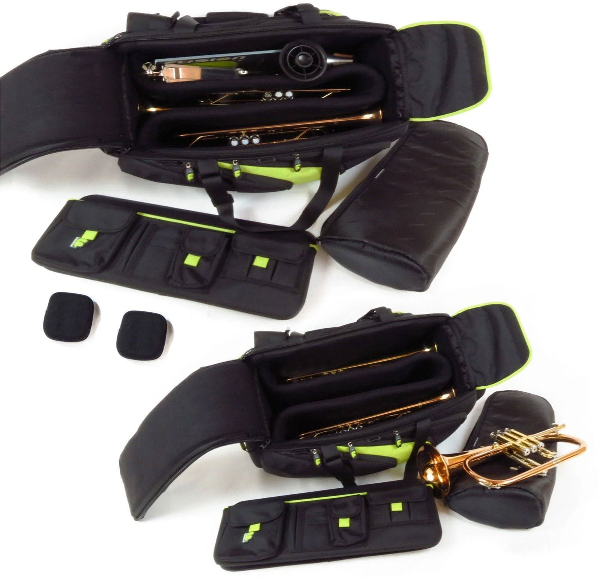 Premium Black Triple Trumpet Cover